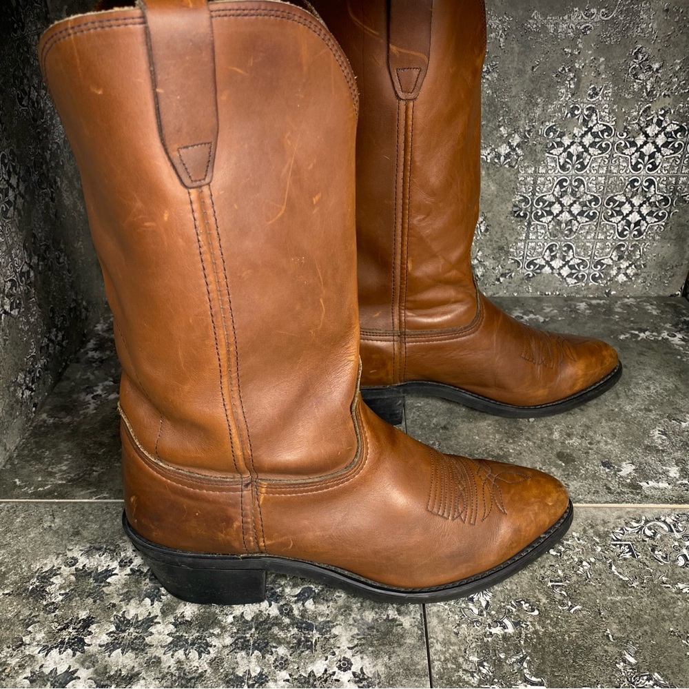 Vintage Durango Brown Cowboy & Western Boots - Picture 4 of 8